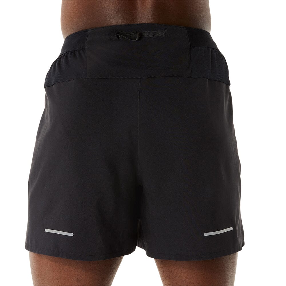 Asics Men's Road 5in Short Men's Bottoms - BlackToe Running#colour_performance-black