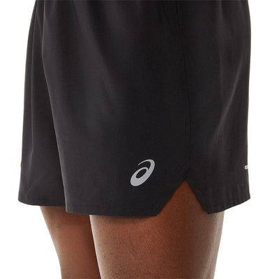 Asics Men's Road 5in Short Men's Bottoms - BlackToe Running#colour_performance-black