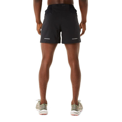 Asics Men's Road 5in Short Men's Bottoms - BlackToe Running#colour_performance-black