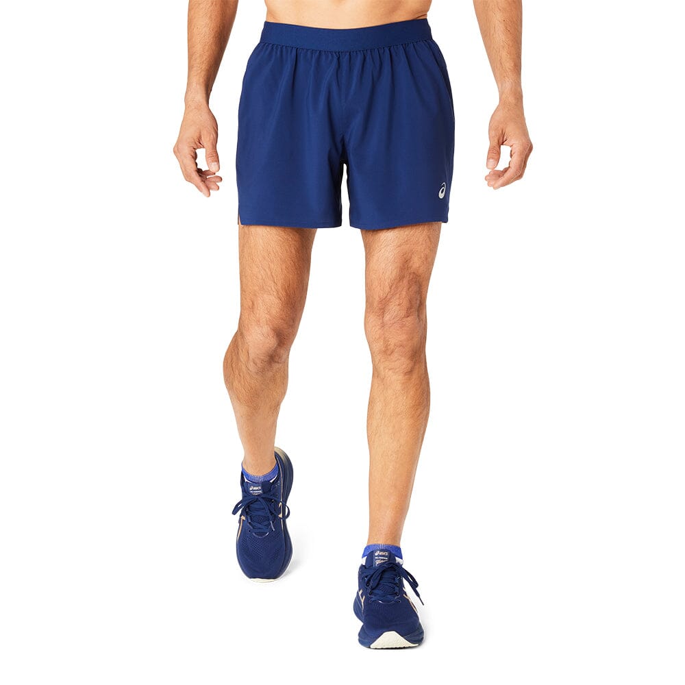 Asics Men's Road 5in Short Men's Bottoms - BlackToe Running#colour_blue-expanse
