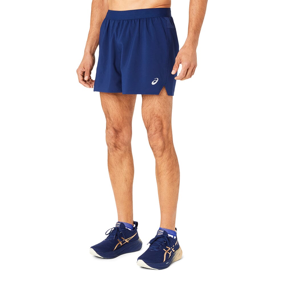 Asics Men's Road 5in Short Men's Bottoms - BlackToe Running#colour_blue-expanse