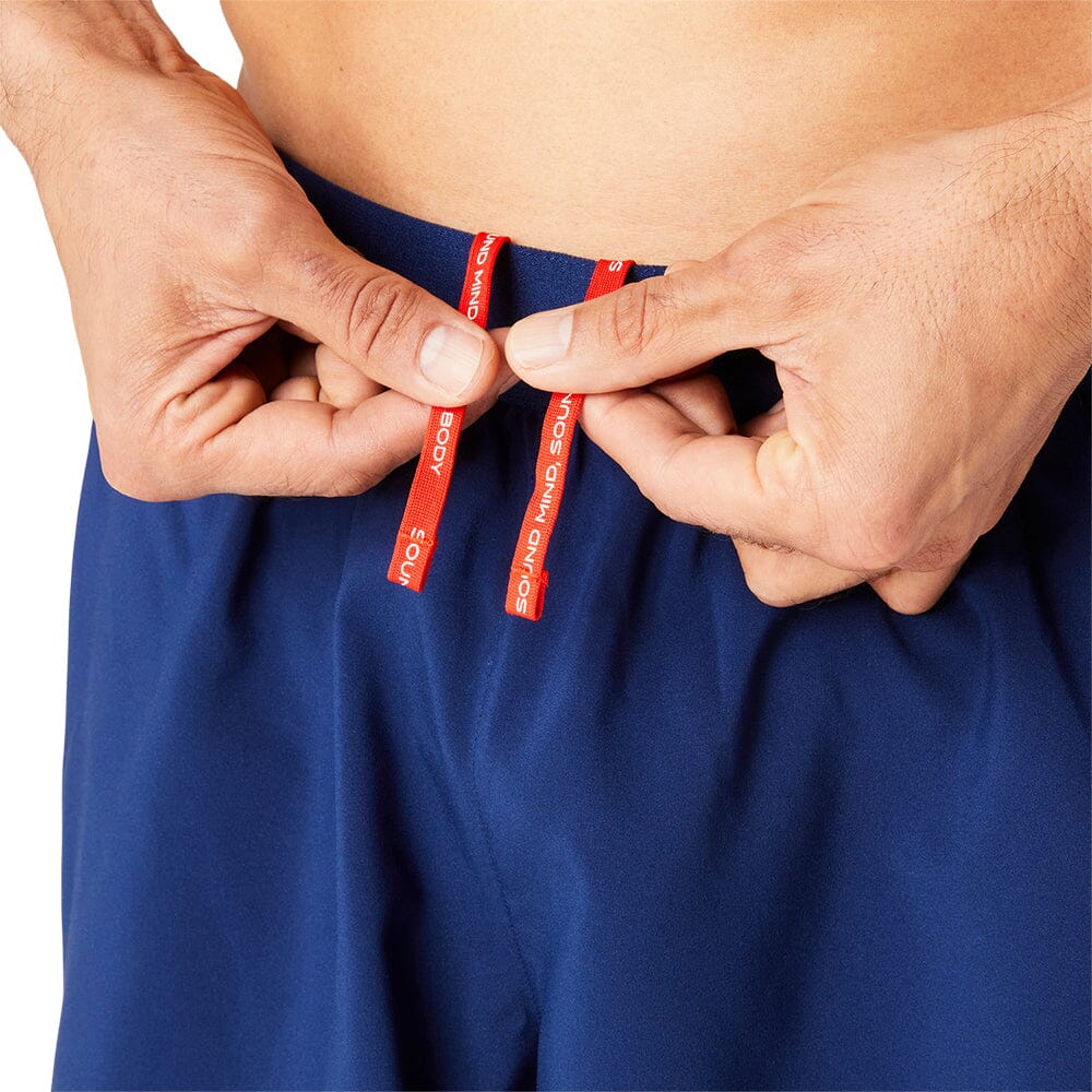 Asics Men's Road 5in Short Men's Bottoms - BlackToe Running#colour_blue-expanse