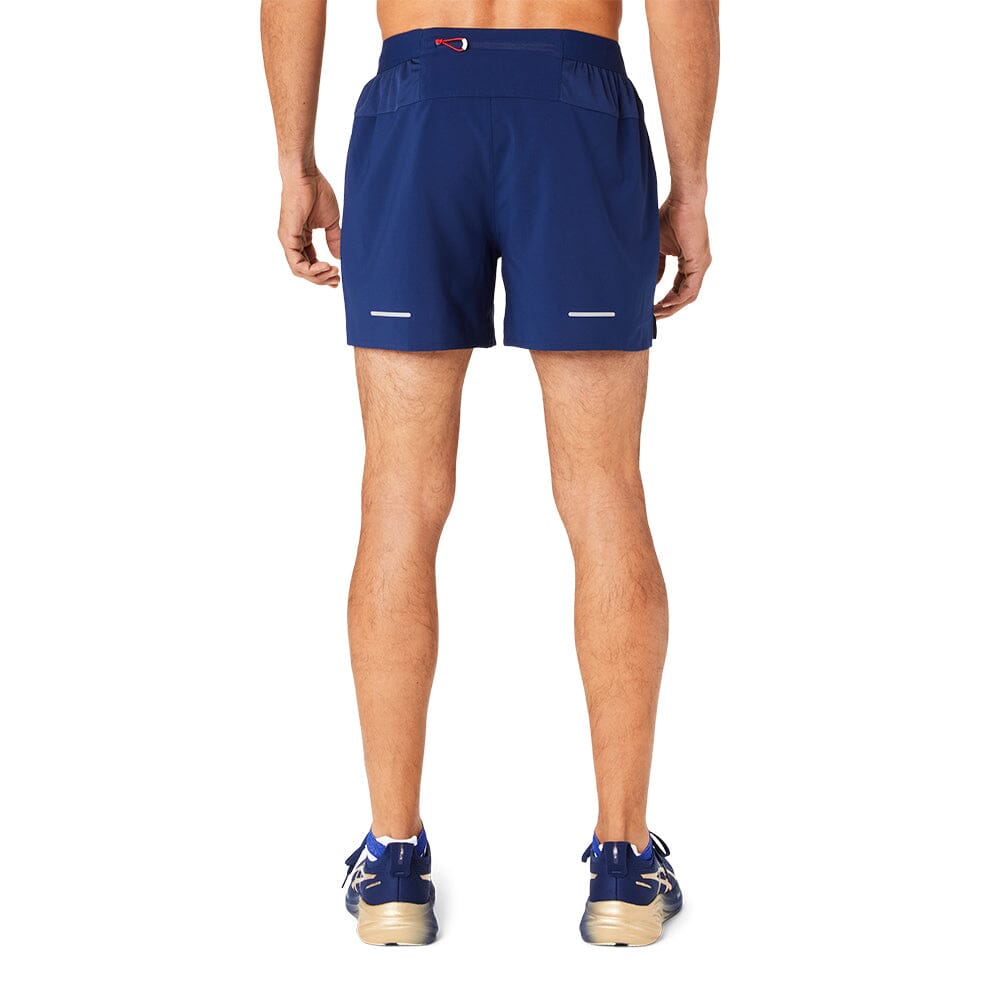 Asics Men's Road 5in Short Men's Bottoms - BlackToe Running#colour_blue-expanse