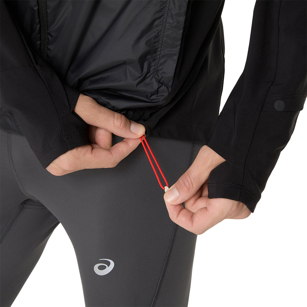 Asics Men's Road Winter Jacket - BlackToe Running