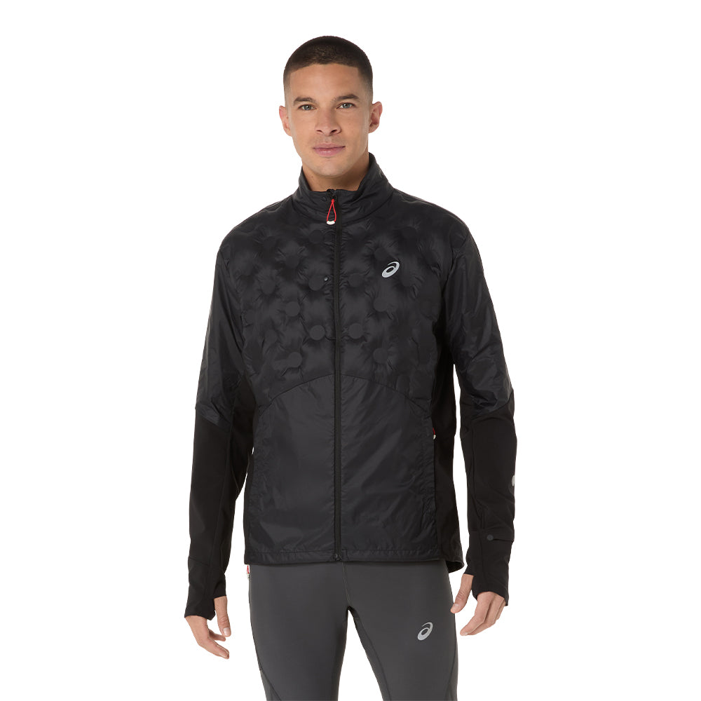 Asics Men's Road Winter Jacket - BlackToe Running