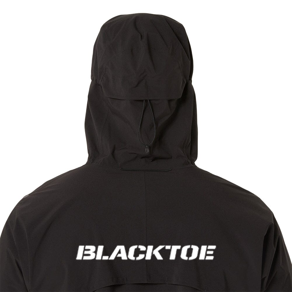 Asics Men's Metarun Waterproof Jacket - BlackToe Running#colour_black