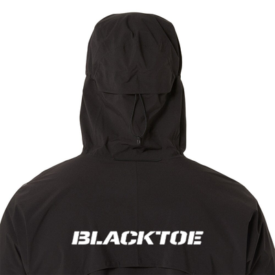 Asics Men's Metarun Waterproof Jacket - BlackToe Running#colour_black