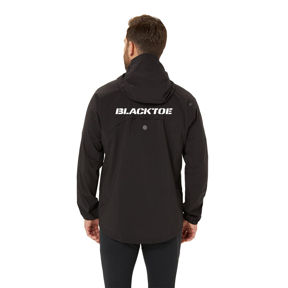 Asics Men's Metarun Waterproof Jacket - BlackToe Running#colour_black