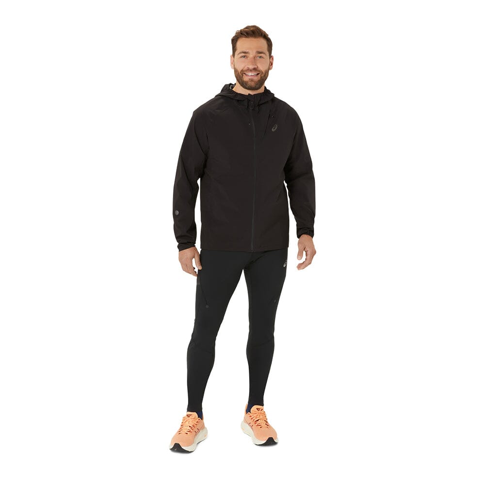 Asics Men's Metarun Waterproof Jacket - BlackToe Running