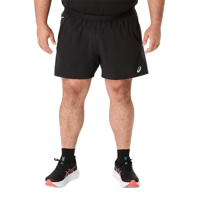 Asics Men's Road 5in Short - BlackToe Running#colour_performance-black-graphite-grey