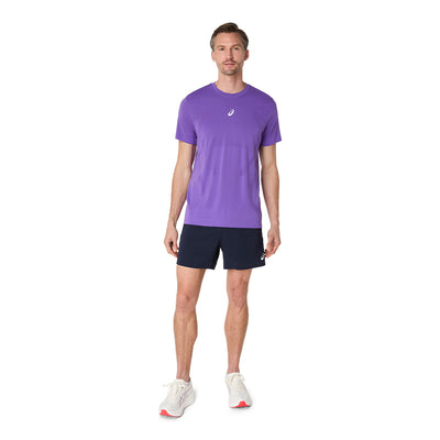 Asics Men's Road 5in Short - BlackToe Running#colour_midnight