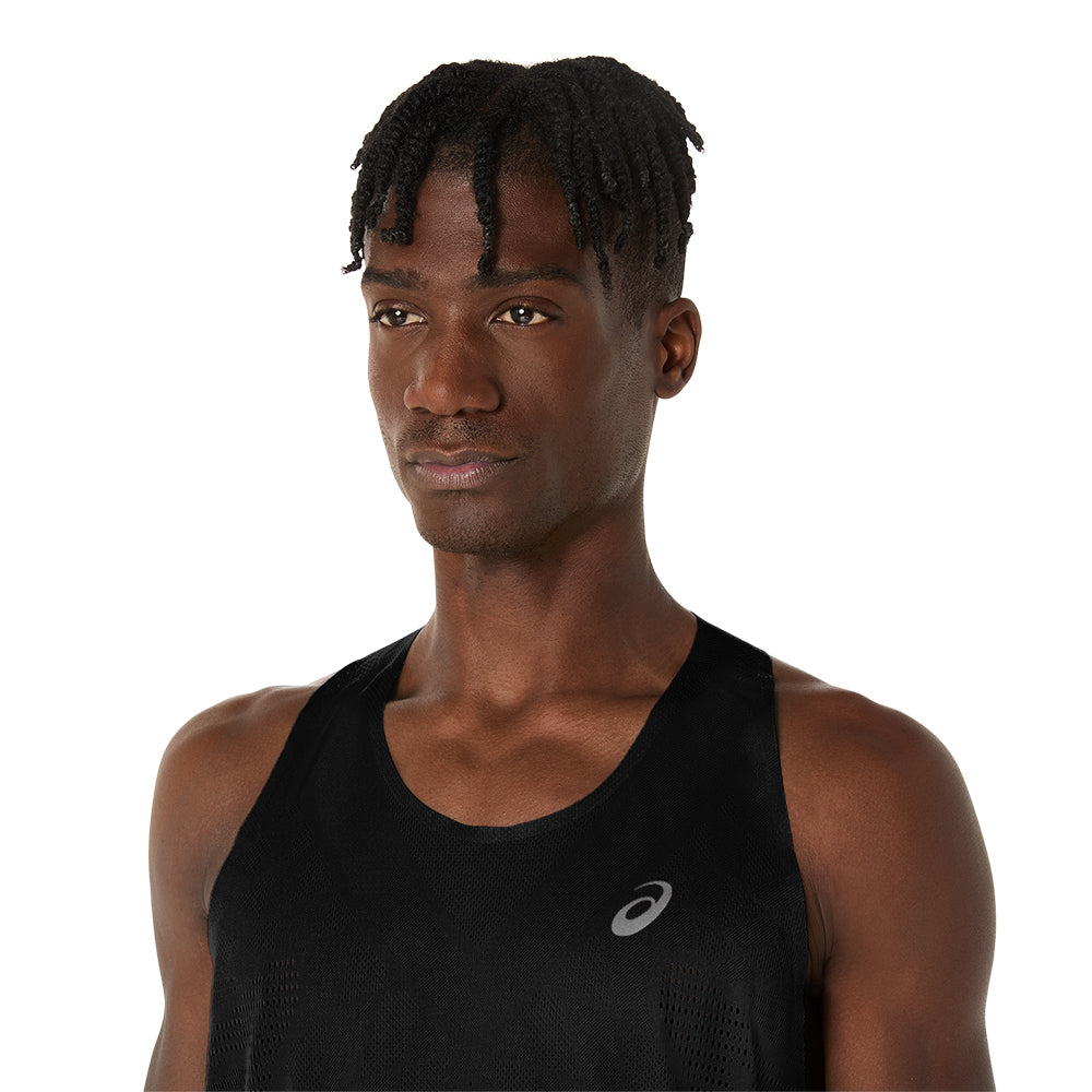 Asics Men's Metarun Singlet - BlackToe Running