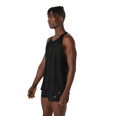 Asics Men's Metarun Singlet - BlackToe Running#colour_performance-black