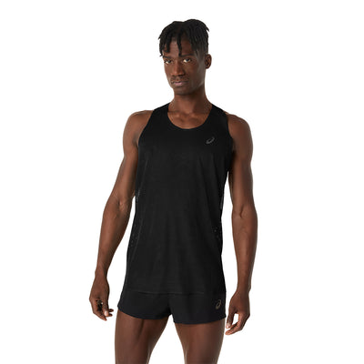 Asics Men's Metarun Singlet - BlackToe Running#colour_performance-black