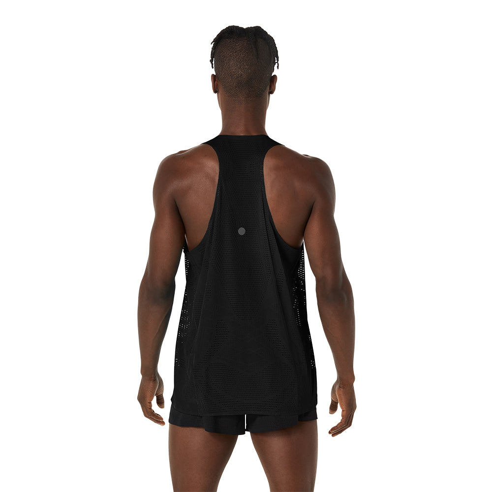 Asics Men's Metarun Singlet - BlackToe Running