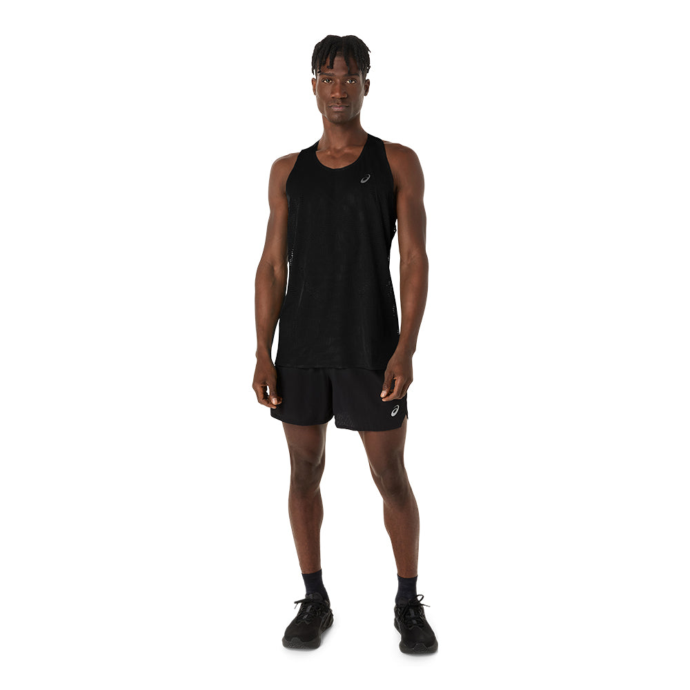 Asics Men's Metarun Singlet - BlackToe Running