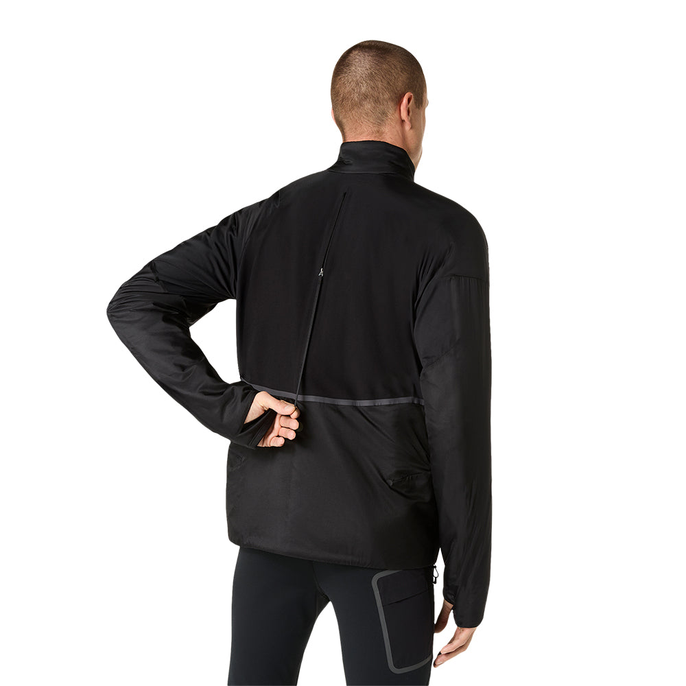 Asics Men's Road Winter Jacket - BlackToe Running