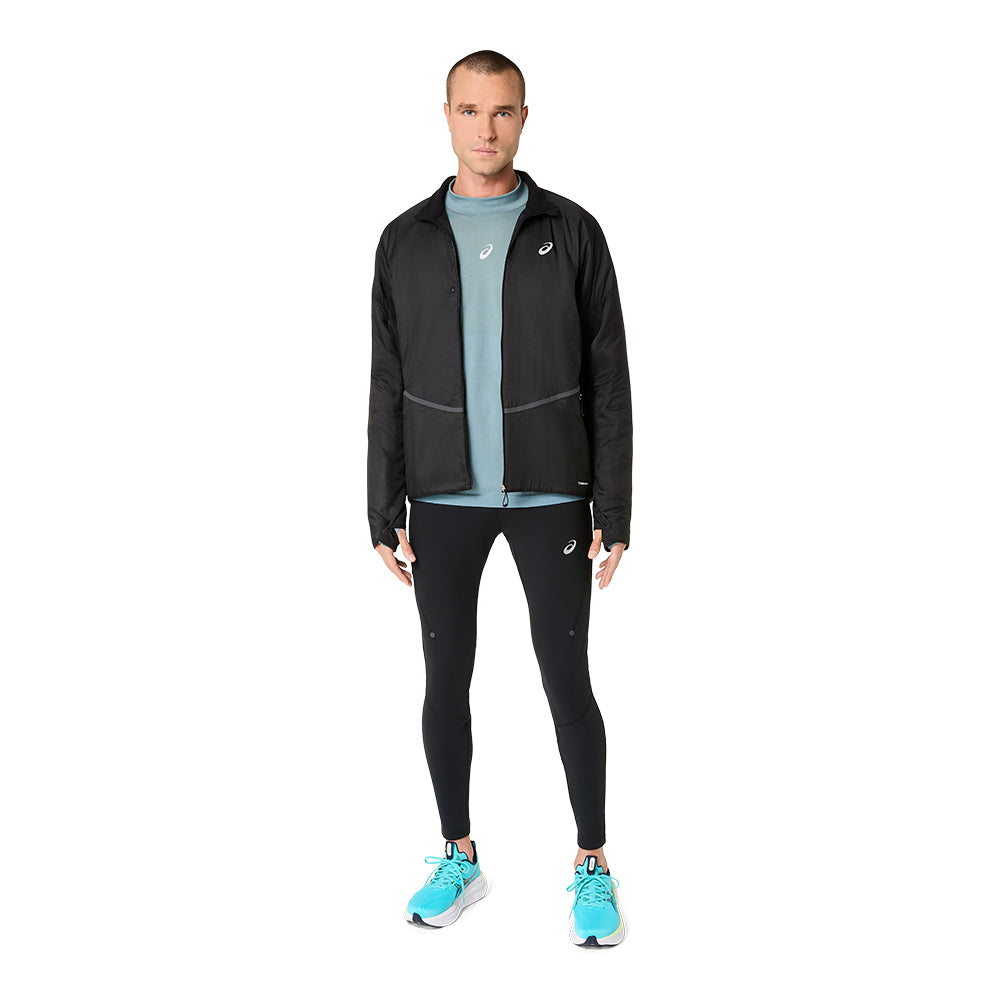 Asics Men's Road Winter Jacket - BlackToe Running#colour_performance-black-fw26