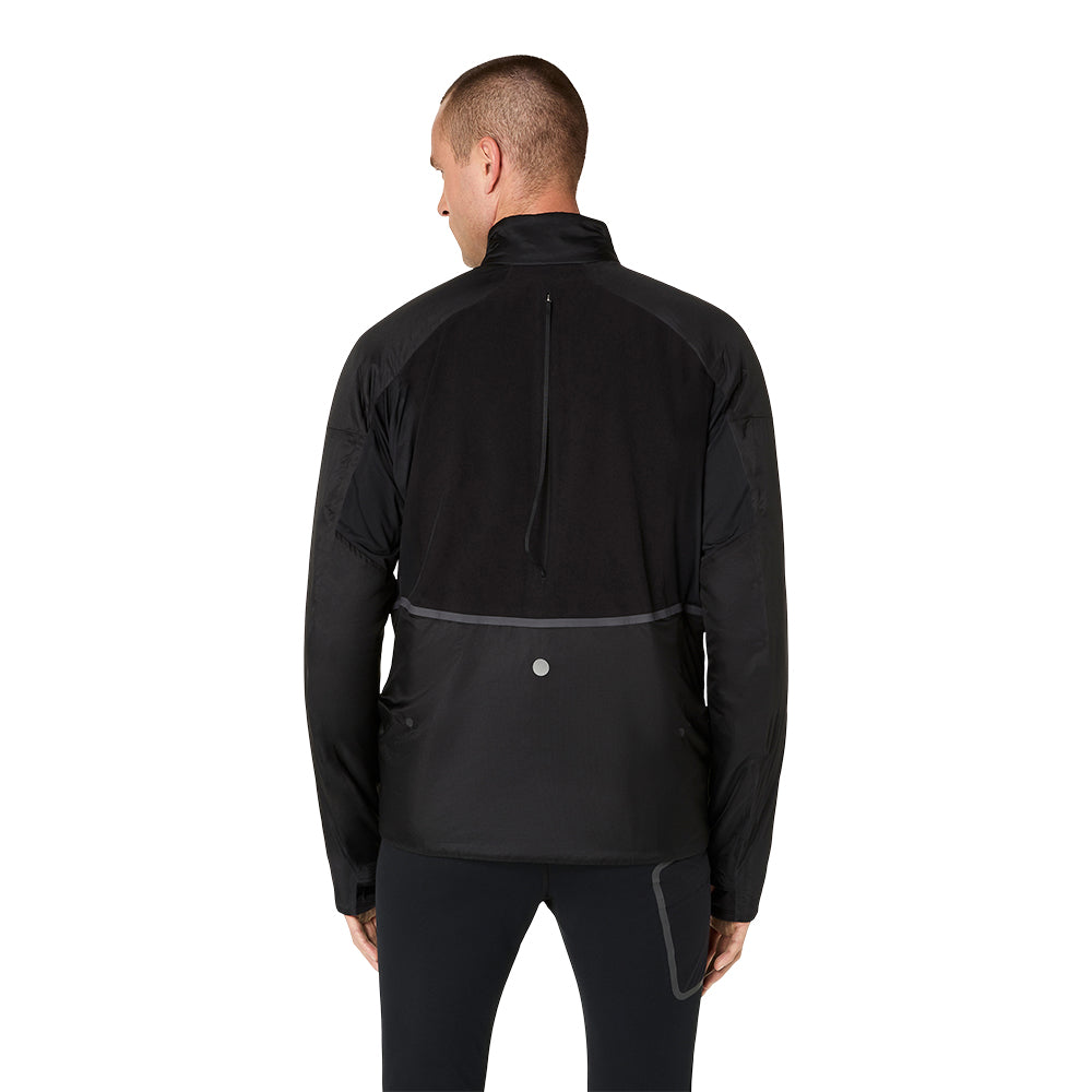 Asics Men's Road Winter Jacket - BlackToe Running