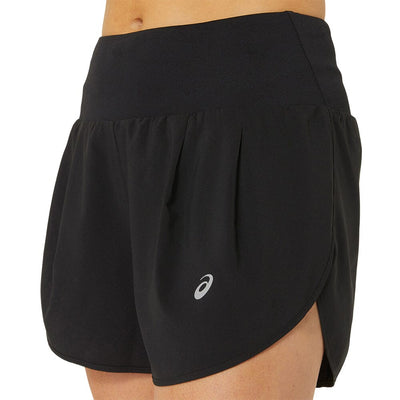 Asics Women's Road 3.5in Short - BlackToe Running#colour_performance-black