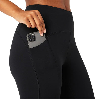 Asics Women's Road High Waist 8in Sprinter - BlackToe Running#colour_performance-black