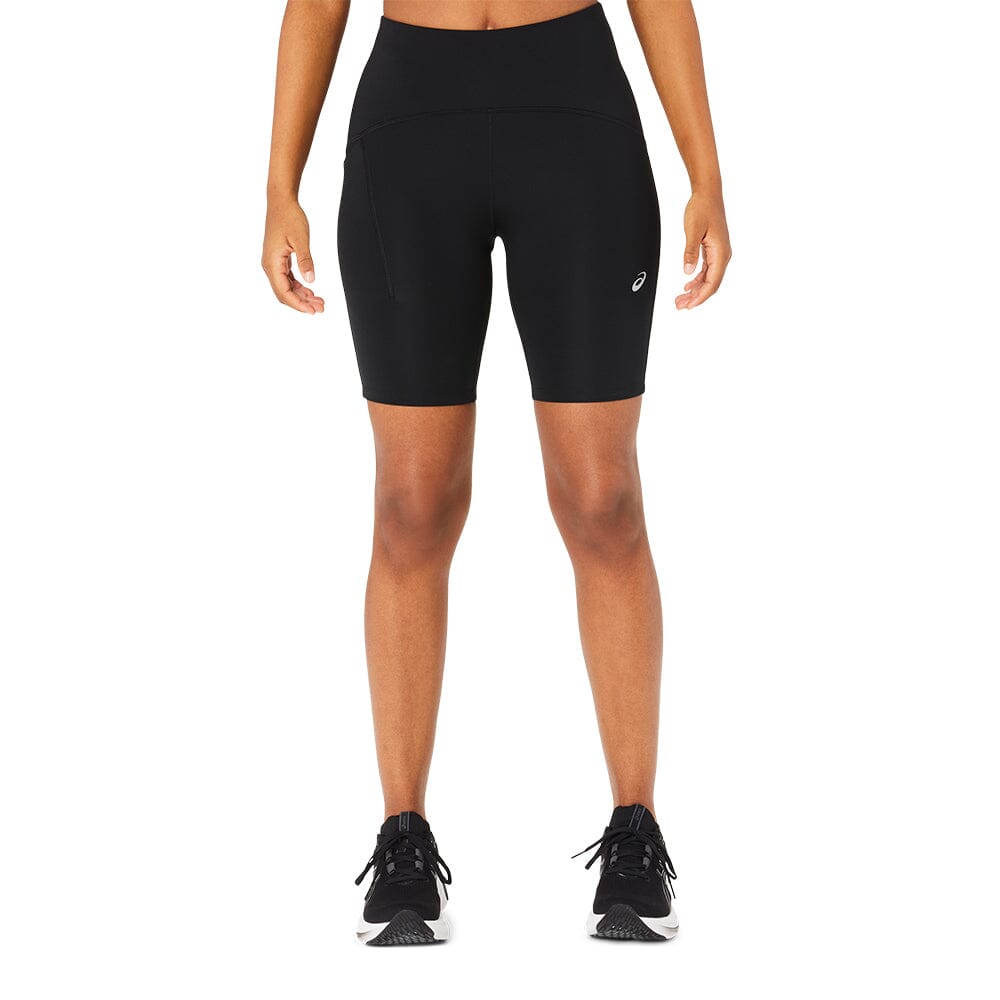 Asics Women's Road High Waist 8in Sprinter - BlackToe Running#colour_performance-black