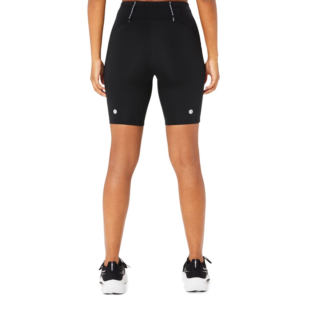 Asics Women's Road High Waist 8in Sprinter - BlackToe Running#colour_performance-black