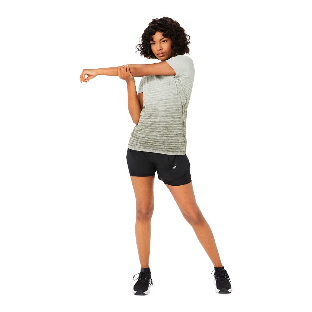 Asics Women's Road 2-N-1 3.5inch Short - BlackToe Running