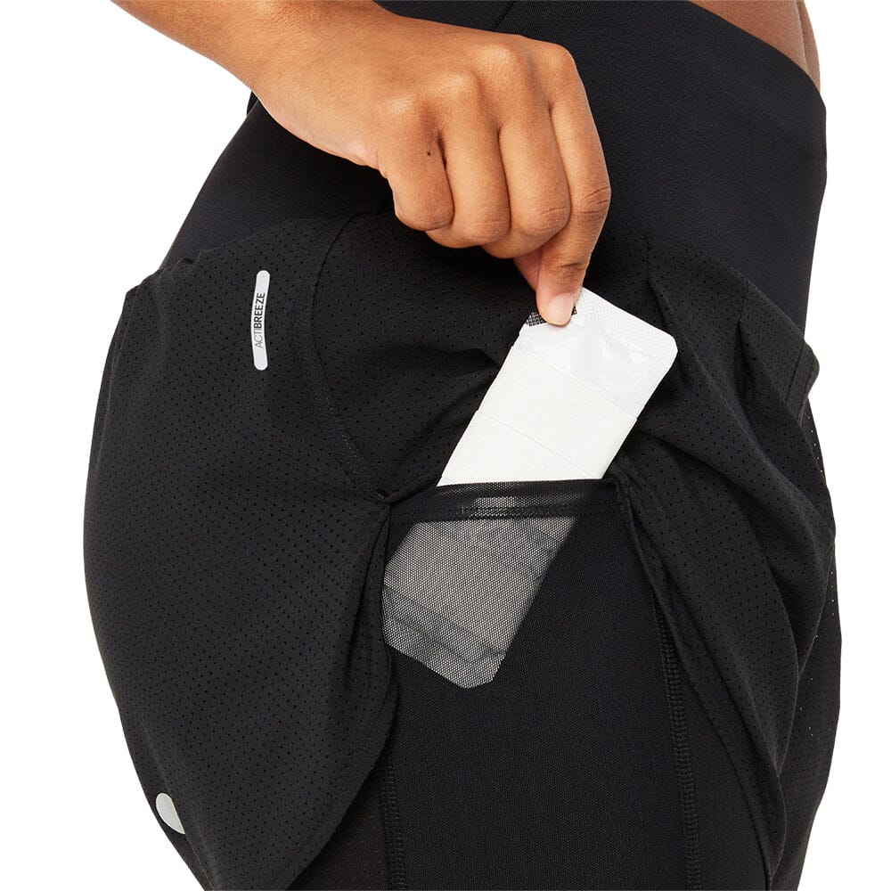 Asics Women's Road 2-N-1 3.5inch Short - BlackToe Running