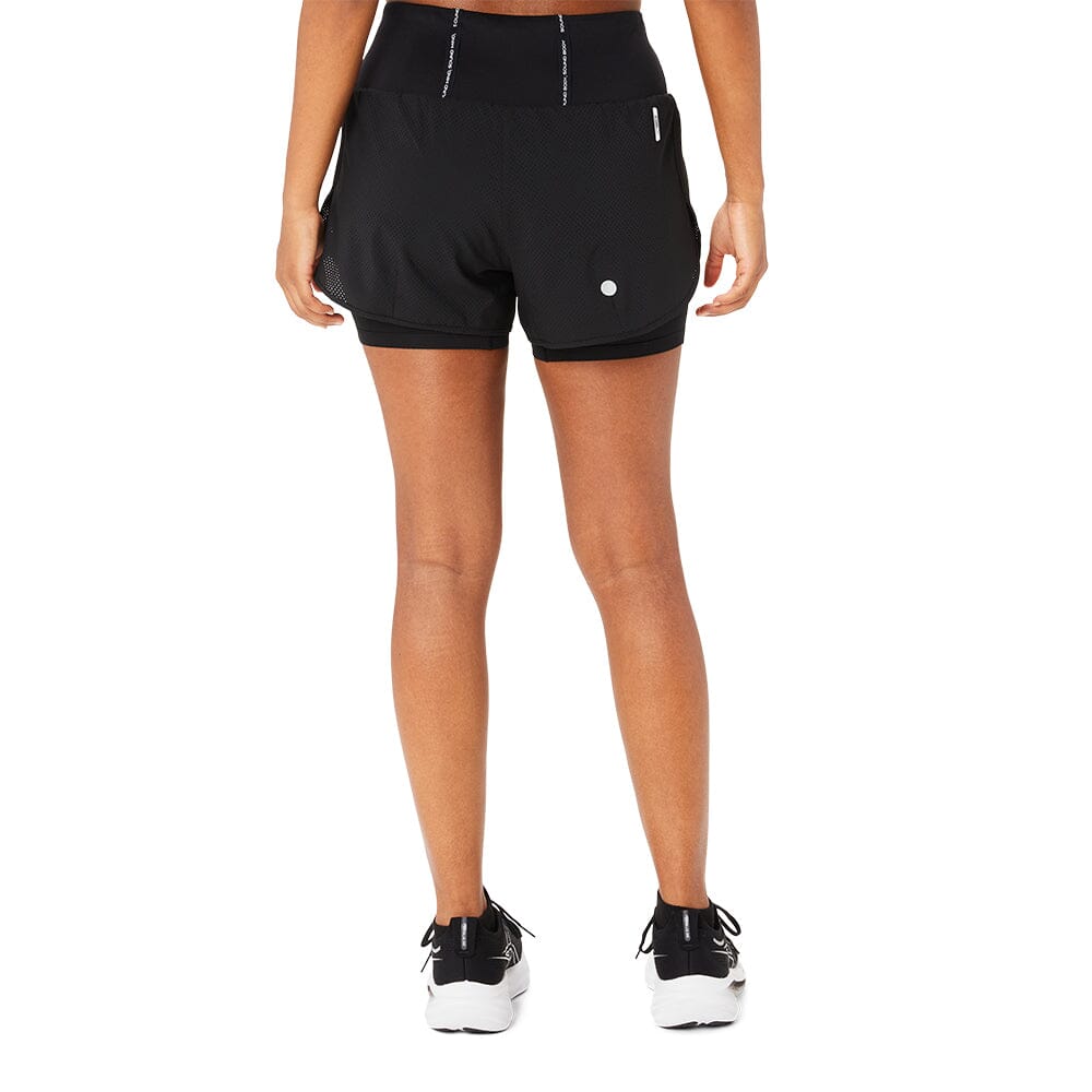 Asics Women's Road 2-N-1 3.5inch Short - BlackToe Running