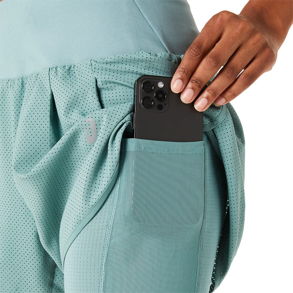 Asics Women's Road 2-N-1 3.5inch Short - BlackToe Running