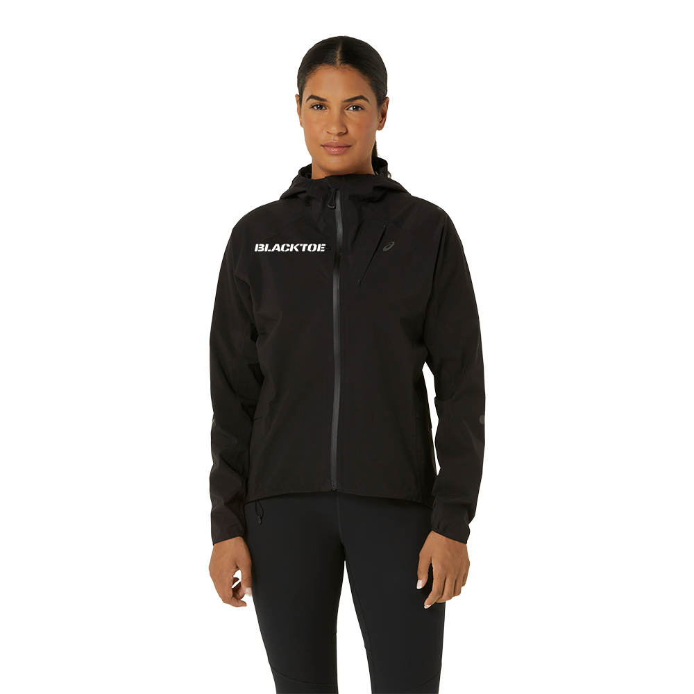Asics Women's Metarun Waterproof Jacket - BlackToe Running