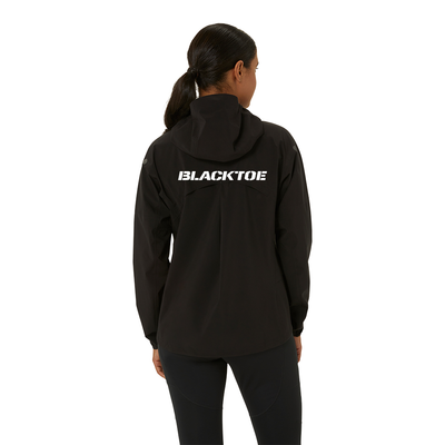 Asics Women's Metarun Waterproof Jacket - BlackToe Running#colour_black