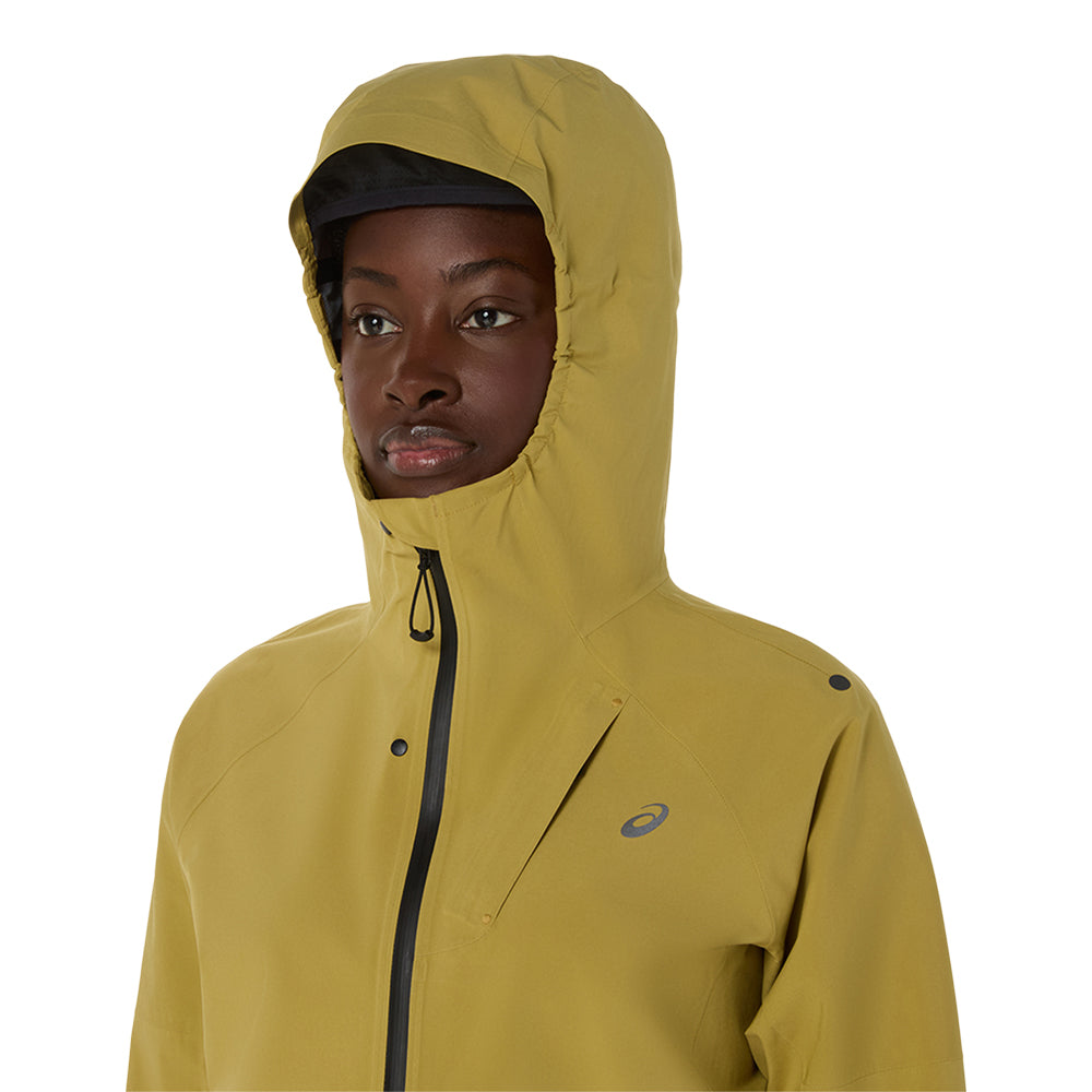 Asics Women's Metarun Waterproof Jacket - BlackToe Running