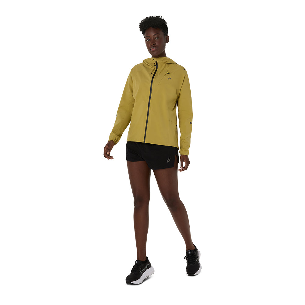 Asics Women's Metarun Waterproof Jacket - BlackToe Running