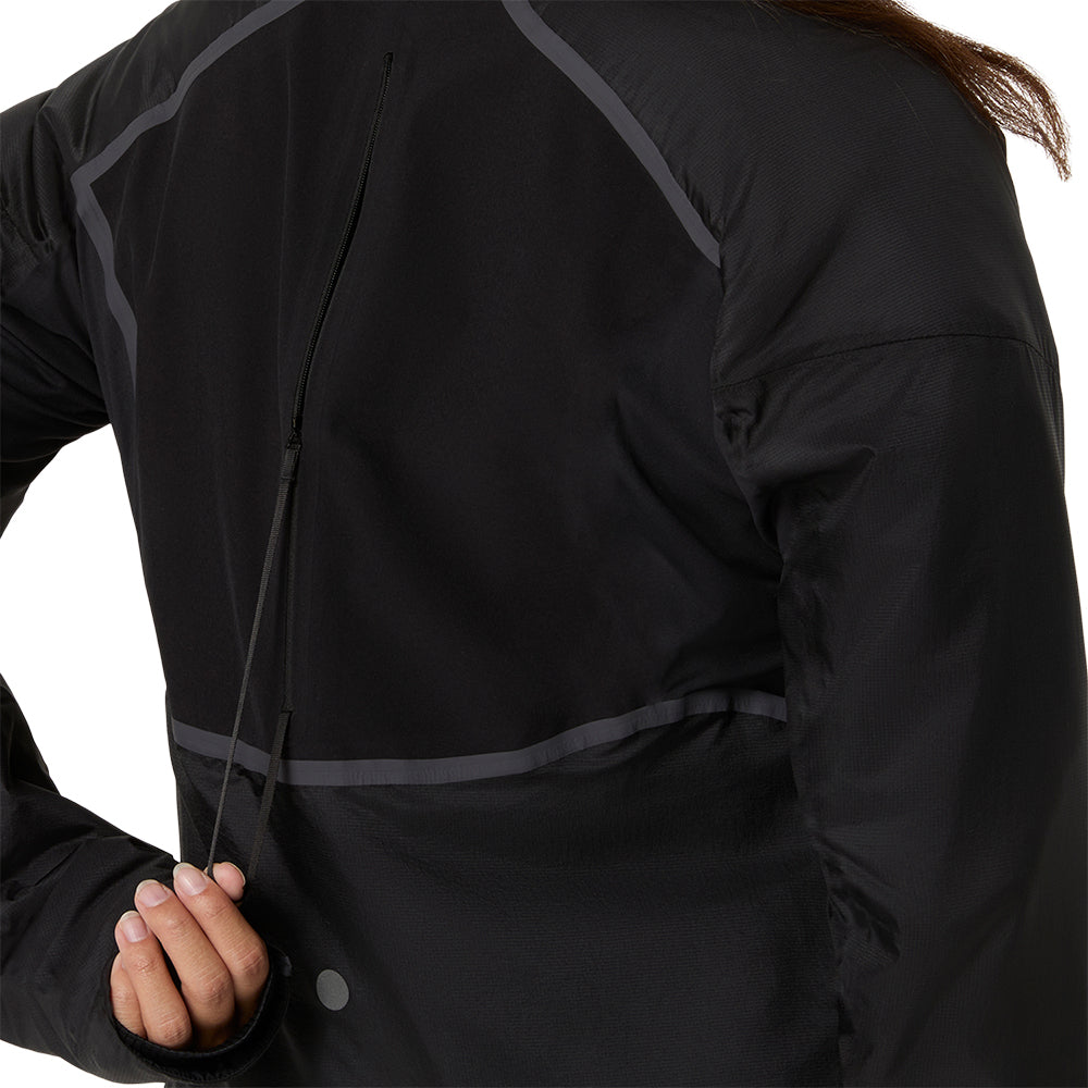 Asics Women's Road Winter Run Jacket - BlackToe Running