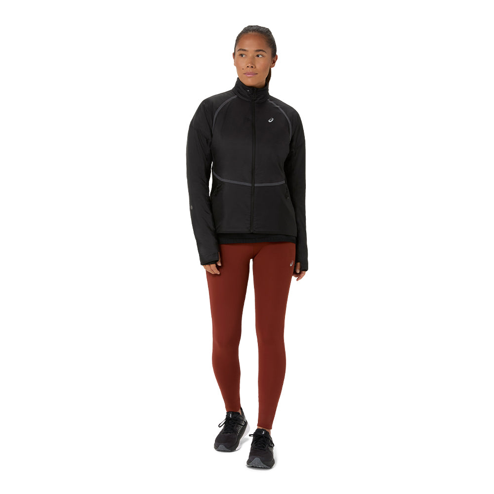 Asics Women's Road Winter Run Jacket - BlackToe Running#colour_performance-black