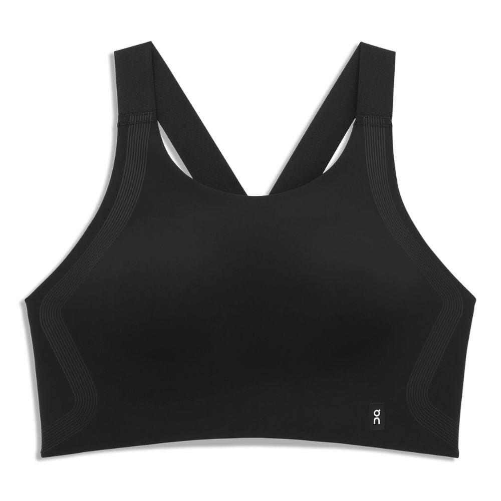 On Running Women's Performance Bra Women's Tops - BlackToe Running#colour_black