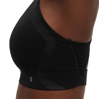 On Running Women's Performance Bra Women's Tops - BlackToe Running#colour_black