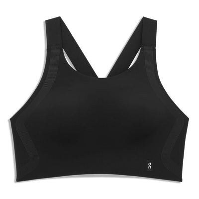 On Running Women's Performance Bra Women's Tops - BlackToe Running#colour_black