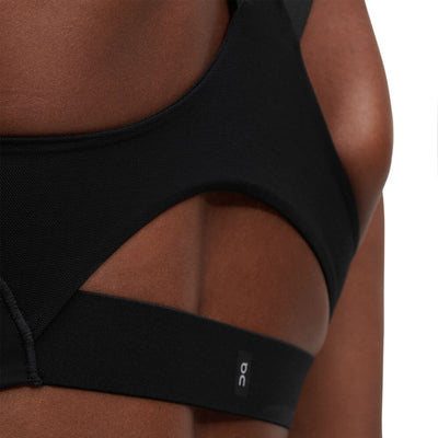 On Running Women's Performance Bra Women's Tops - BlackToe Running#colour_black