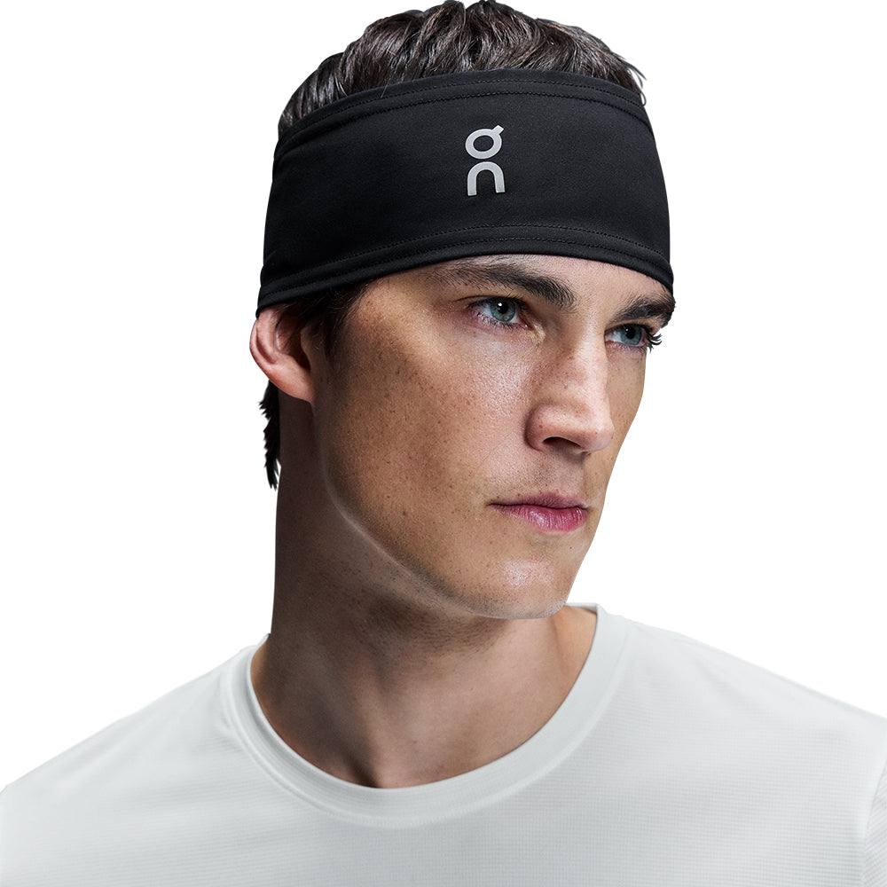 On Core Headband - BlackToe Running#colour_black