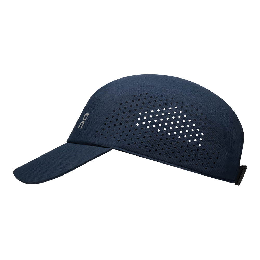 On Running Lightweight Cap Headwear - BlackToe Running#colour_navy