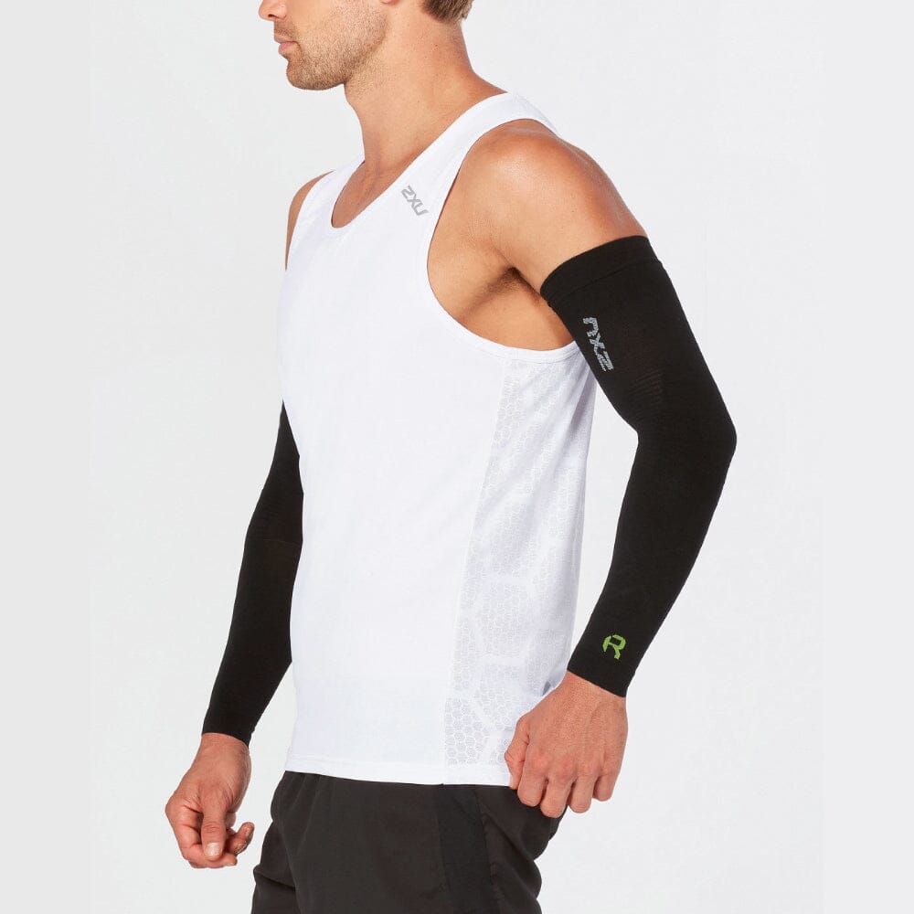 2XU Recovery Flex Arm Sleeves - BlackToe Running