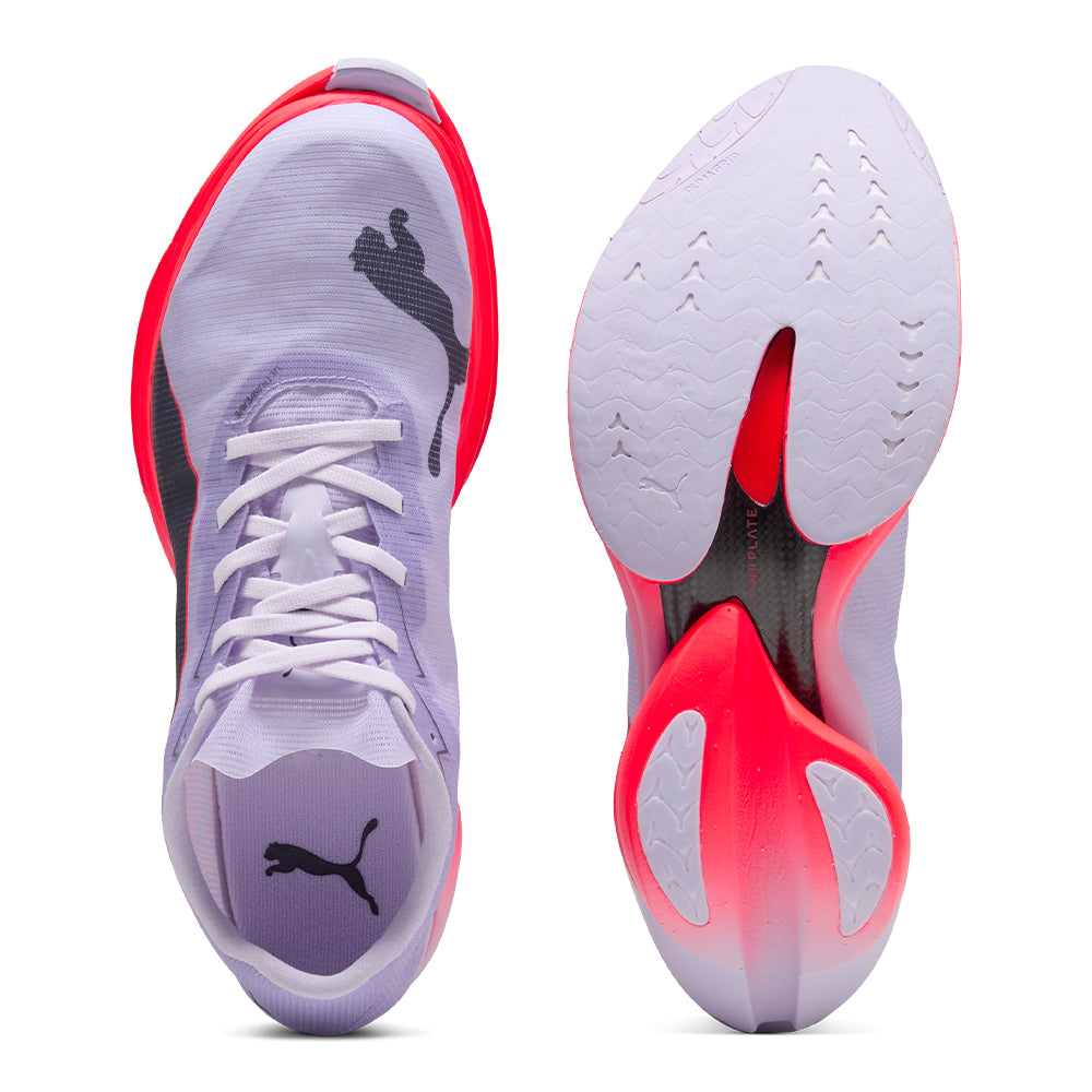 Puma Men's Fast-R Nitro Elite 3 - BlackToe Running#colour_light-lavender-ultra-red