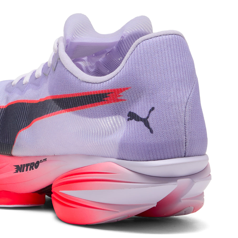 Puma Men's Fast-R Nitro Elite 3 - BlackToe Running#colour_light-lavender-ultra-red