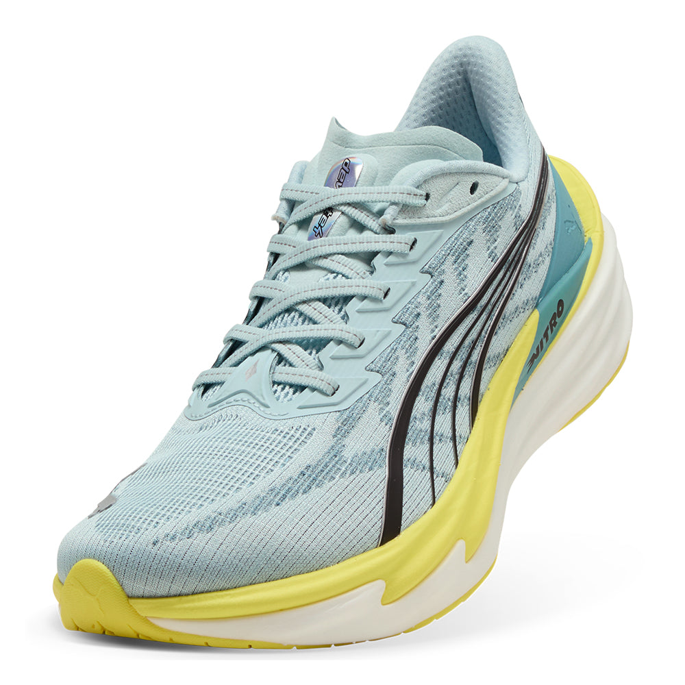 Puma Men's Deviate Nitro 4 - BlackToe Running#colour_baltic-sea-blue-fresh-water