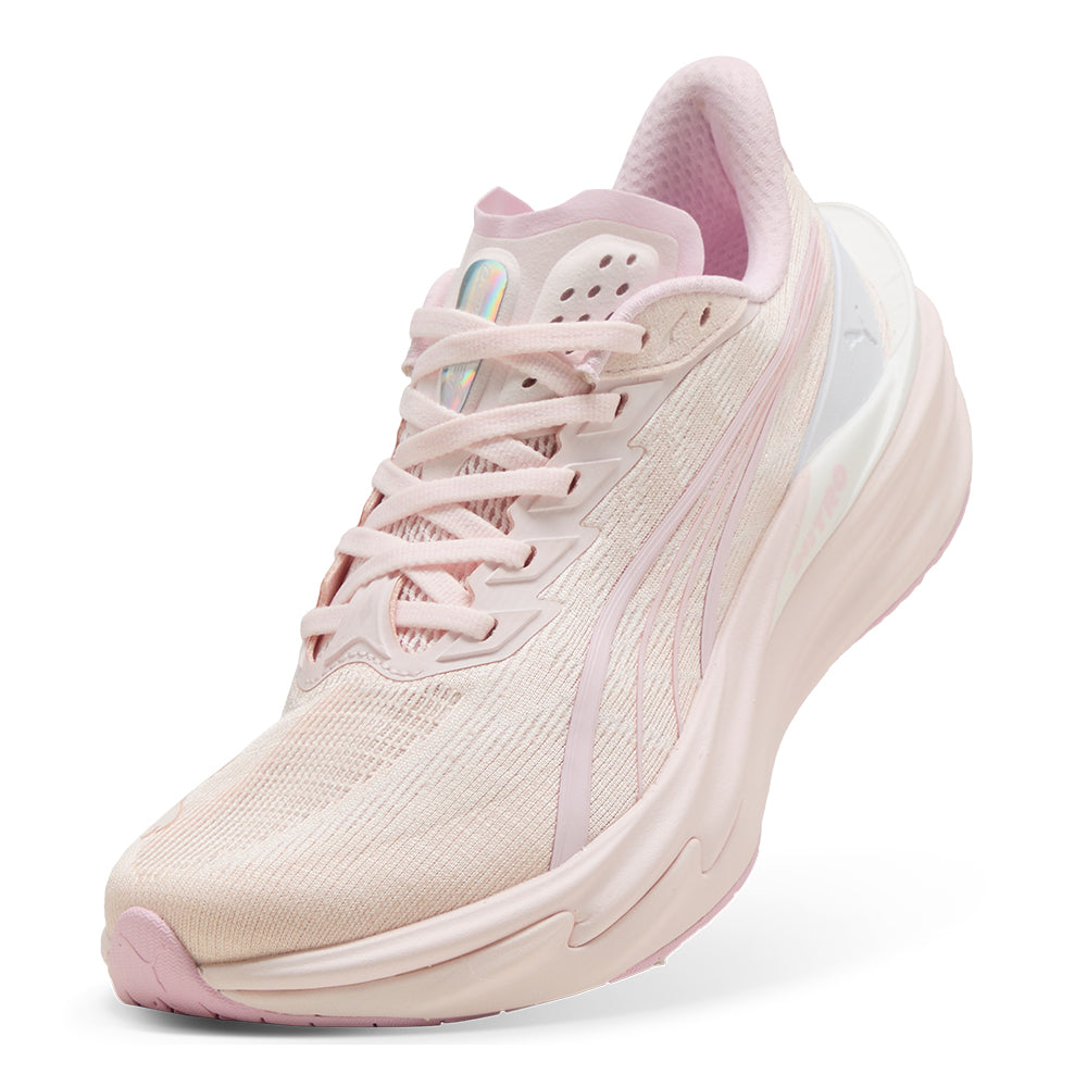 Puma Women's Deviate Nitro 4 - BlackToe Running#colour_jasmine-flower-pearl-pink