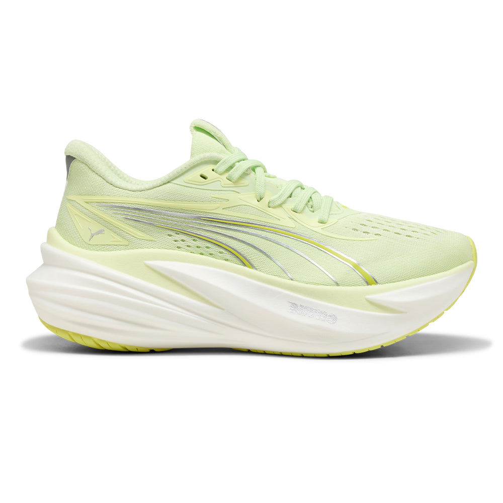 Puma Women's MagMax Nitro 2 - BlackToe Running#colour_apple-spritz-lux-lime