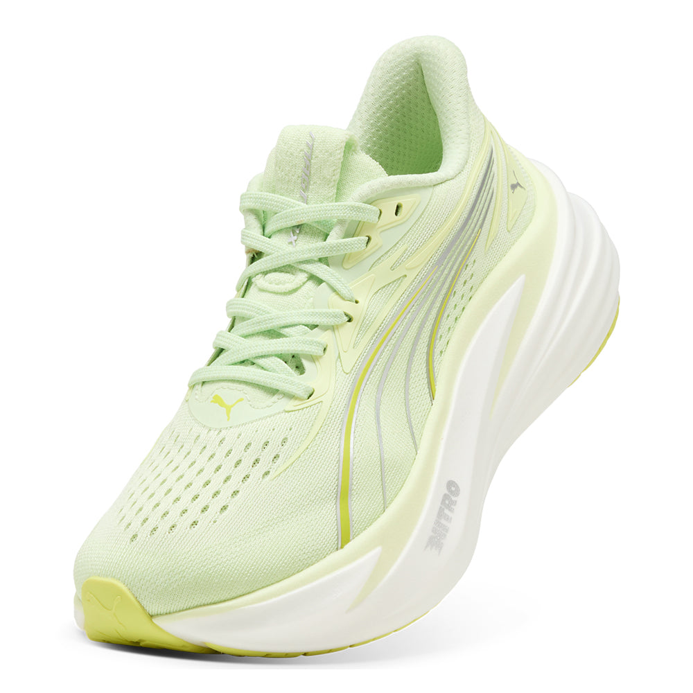 Puma Women's MagMax Nitro 2 - BlackToe Running#colour_apple-spritz-lux-lime